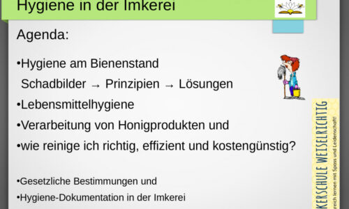 Hygiene in der Imkerei